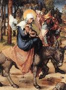 Albrecht Durer The Seven Sorrows of the Virgin: The Flight into Egypt oil painting artist